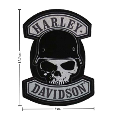 harley davidson iron on patches