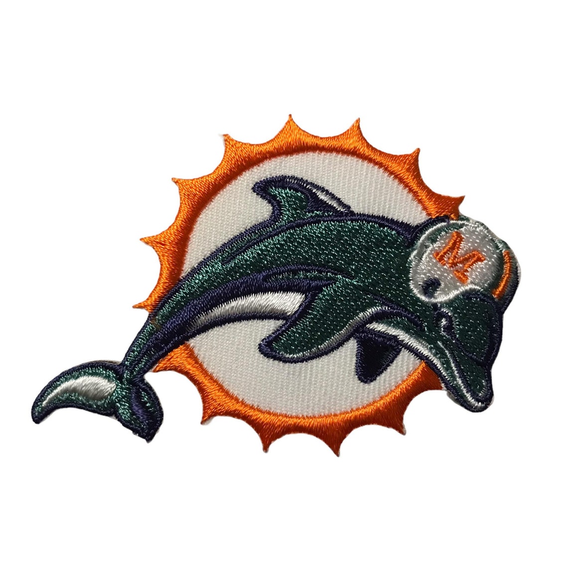 miami dolphins embroidered patch